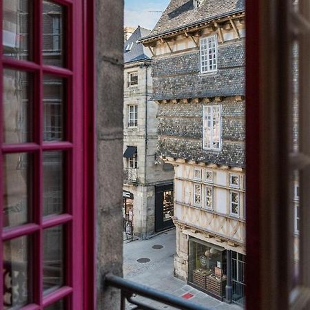 Agreable Studio En Plein Coeur De Quimper Appartement Buitenkant foto