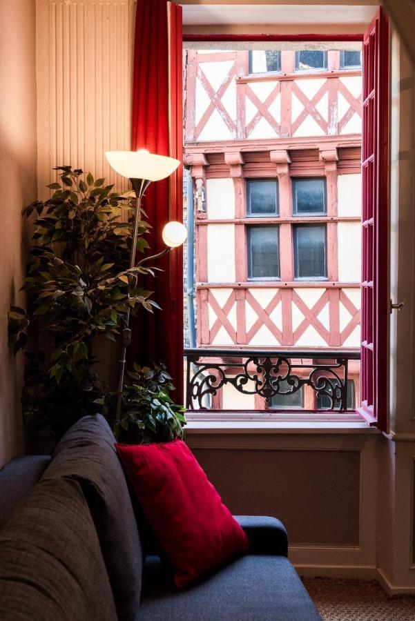 Agreable Studio En Plein Coeur De Quimper Appartement Buitenkant foto